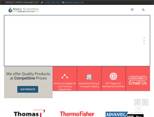 Tablet Screenshot of maplesci.com